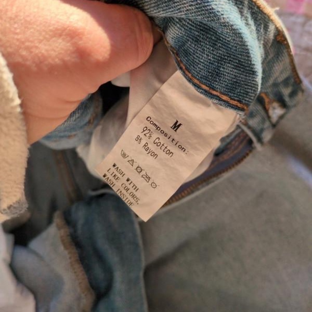 Wide leg jeans by Temu